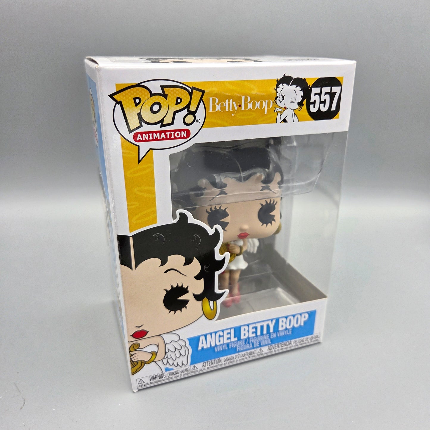 Funko Pop! Betty Boop	#557 Angel Betty Boop		Animation	Vinylfigur