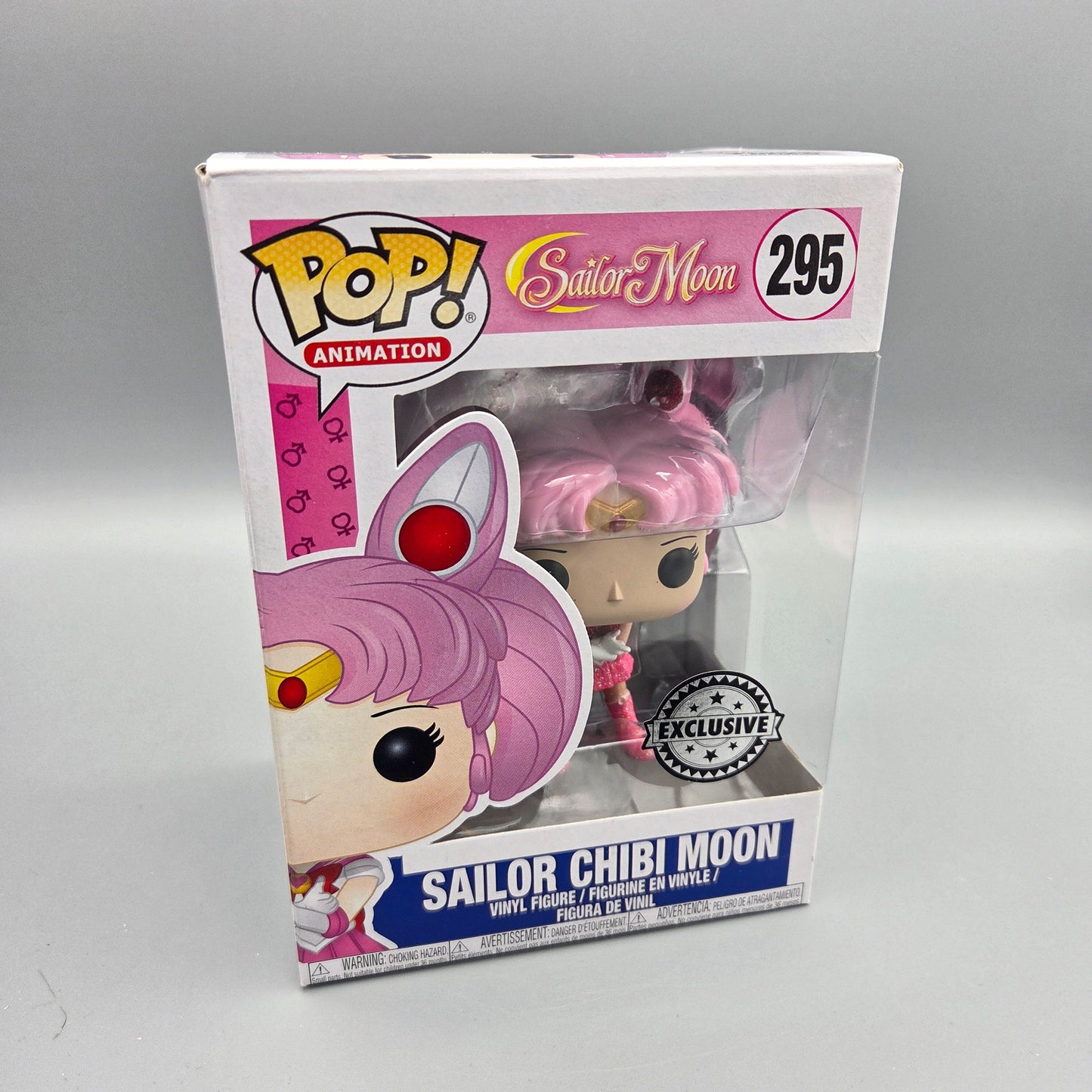 Funko Pop! Sailor Moon	#295 Sailor Chibi Moon	Exclusive	Animation	Vinylfigur