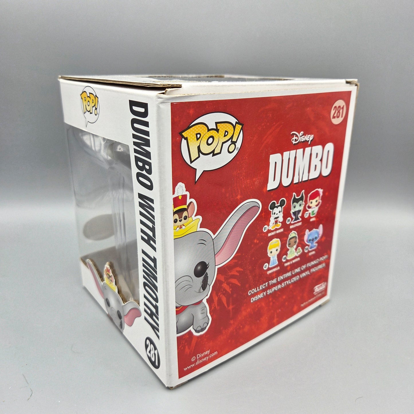 Funko Pop! Dumbo	#281 Dumbo with Timothy	Exclusive	Disney	Vinylfigur