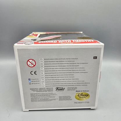 Funko Pop! Dumbo	#281 Dumbo with Timothy	Exclusive	Disney	Vinylfigur