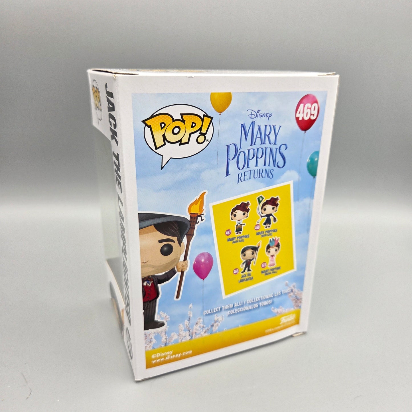 Funko Pop! Mary Poppins Returns	#469 Jack the Lamplighter		Disney	Vinylfigur