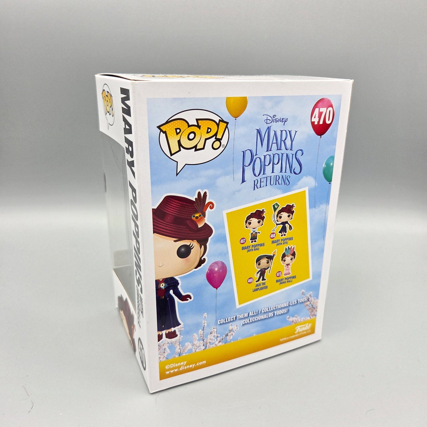 Funko Pop! Mary Poppins Returns	#470 Mary Poppins with Umbrella		Disney	Vinylfigur