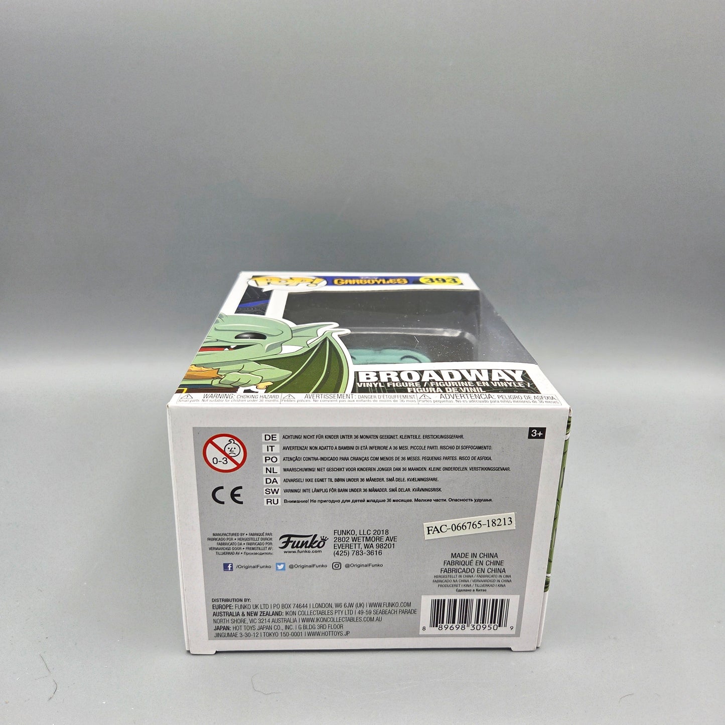 Funko Pop! Gargoyles	#393 Broadway		Disney	Vinylfigur