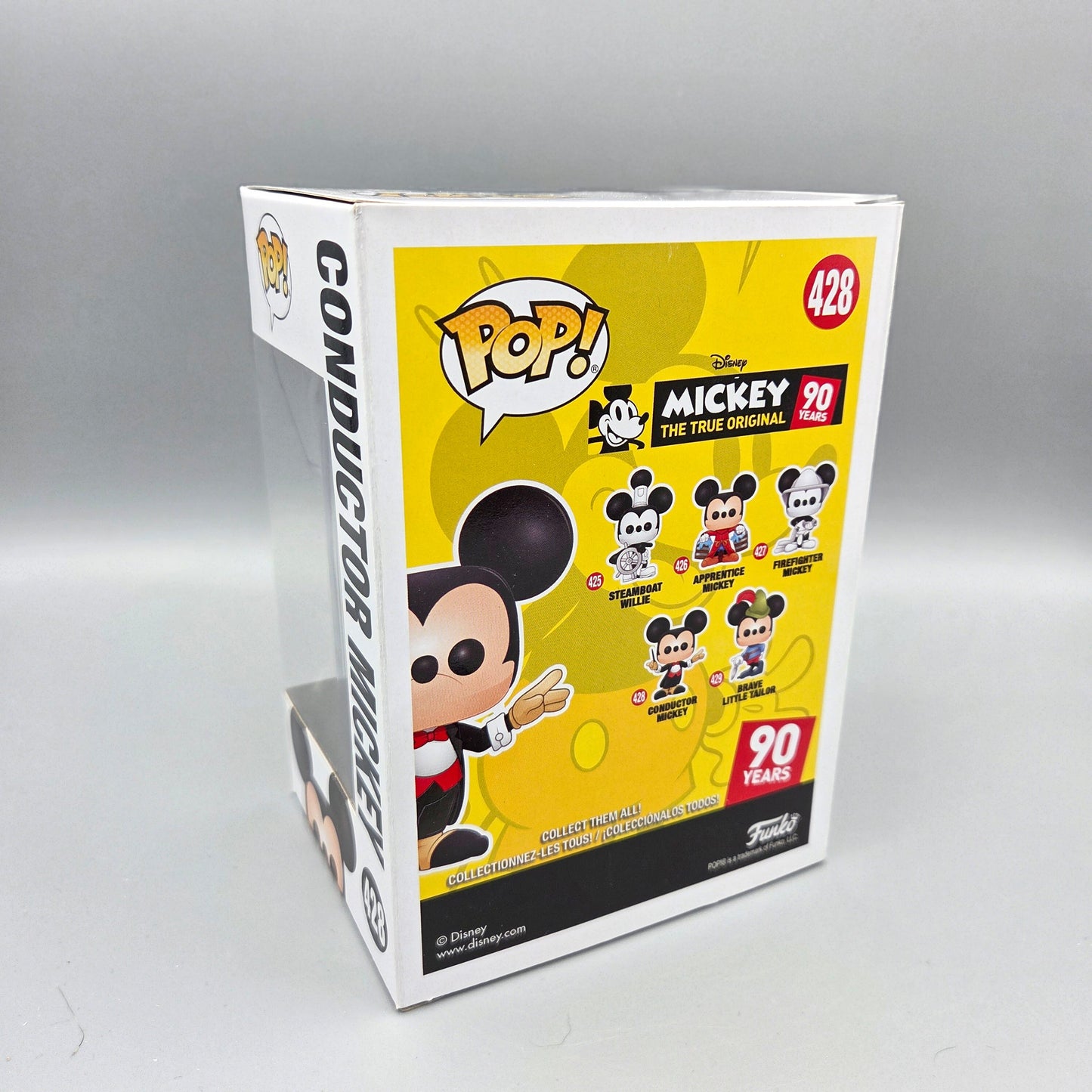 Funko Pop! Mickey	#428 Conductor Mickey		Disney	Vinylfigur