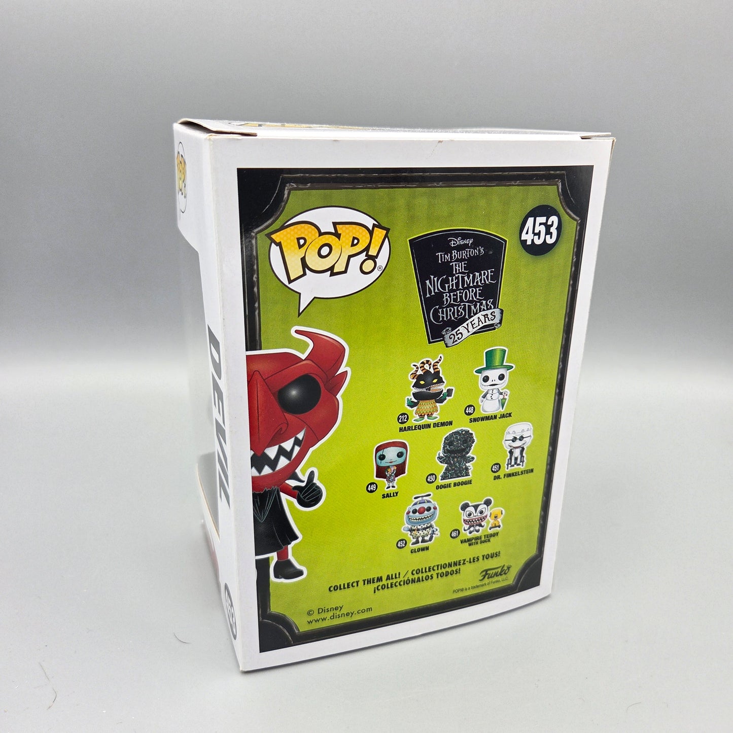 Funko Pop! The Nightmare before Christmas	#453 Devil	Exclusive	Disney	Vinylfigur