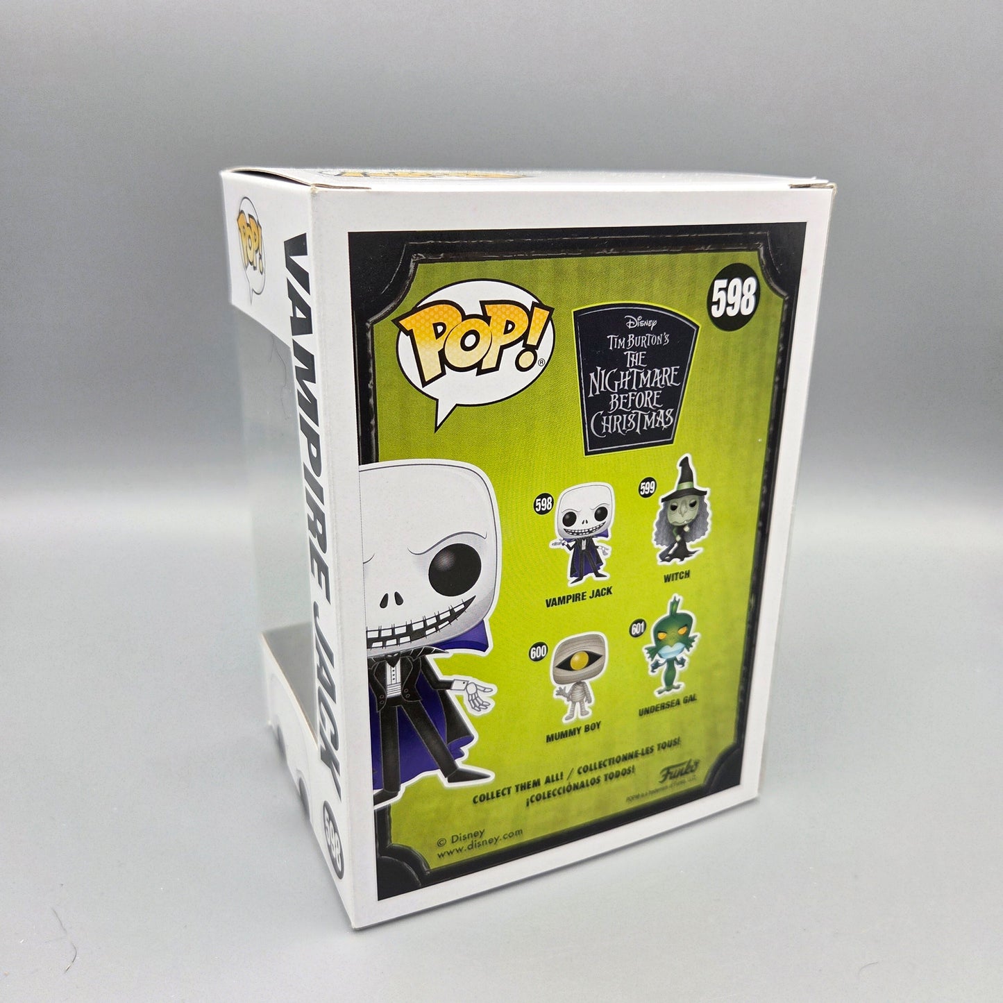 Funko Pop! The Nightmare before Christmas	#598 Vampire Jack		Disney	Vinylfigur