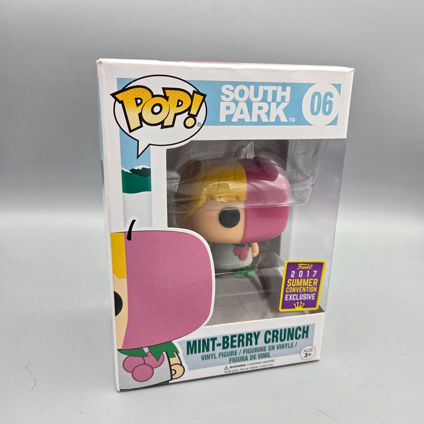 Funko Pop! South Park	#06 Mint-Berry Crunch	2017 Summer Convention	-	Vinylfigur