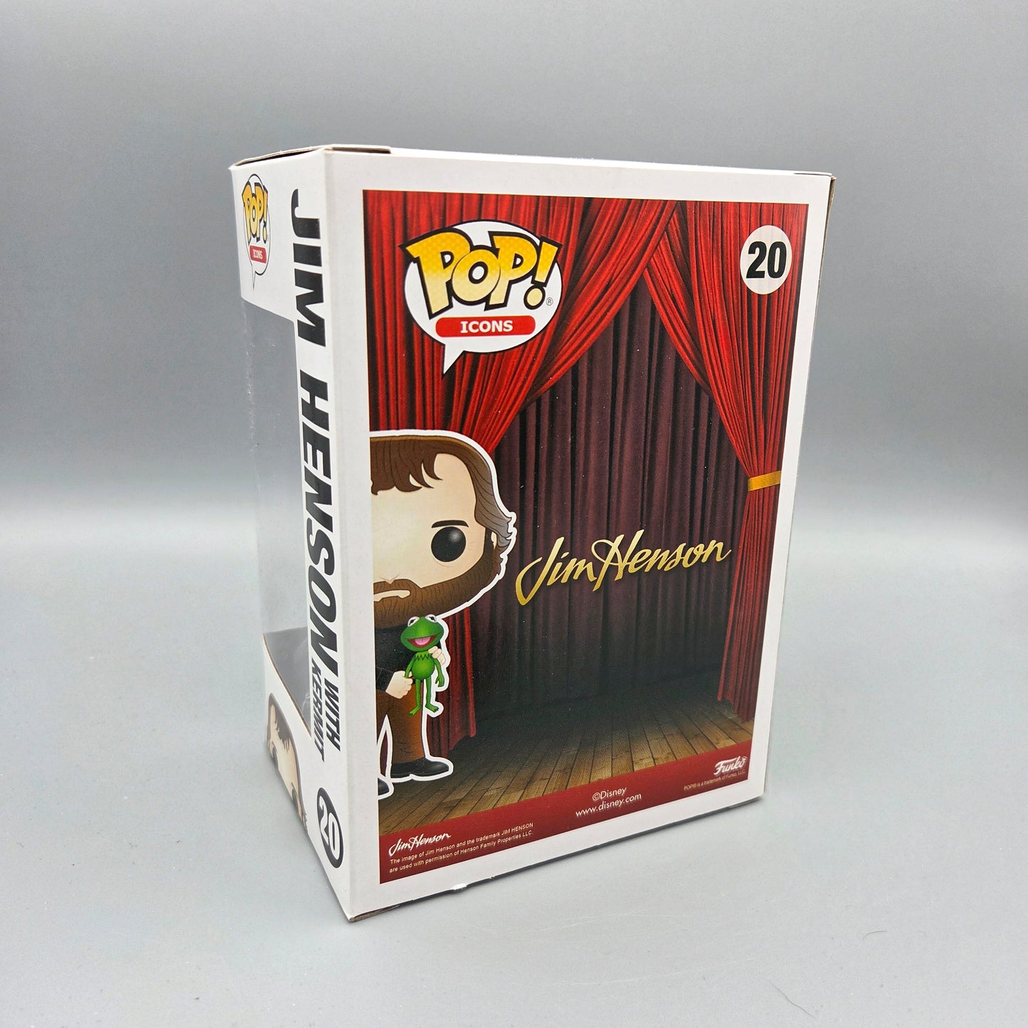 Funko Pop! Jim Henson	#20 Jim Henson with Kermit		Icons	Vinylfigur