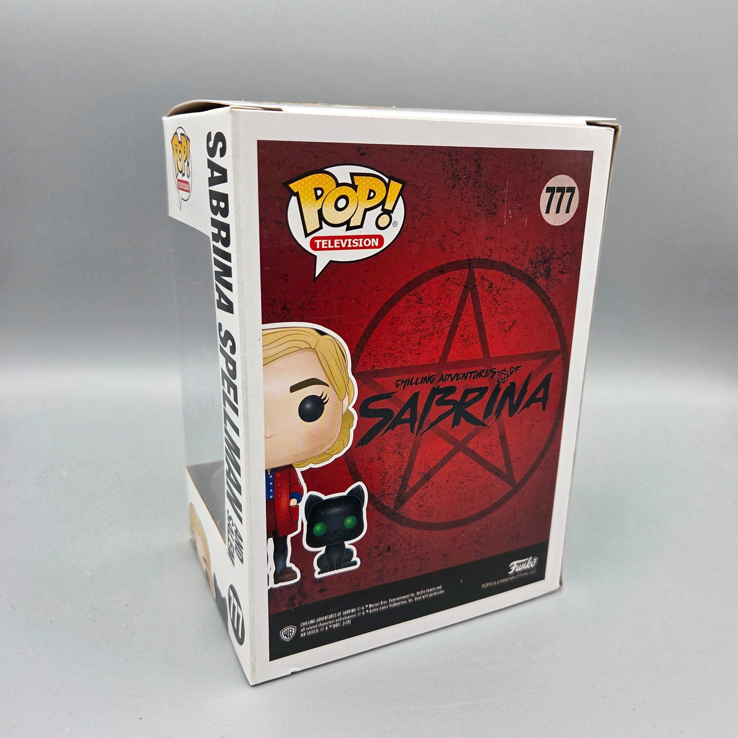 Funko Pop! Sabrina	#777 Sabrina Spellman and Salem		Television	Vinylfigur