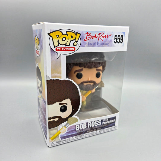 Funko Pop! Bob Ross - The Joy of Painting	#559 Bob Ross with Paintbrush		Television	Vinylfigur