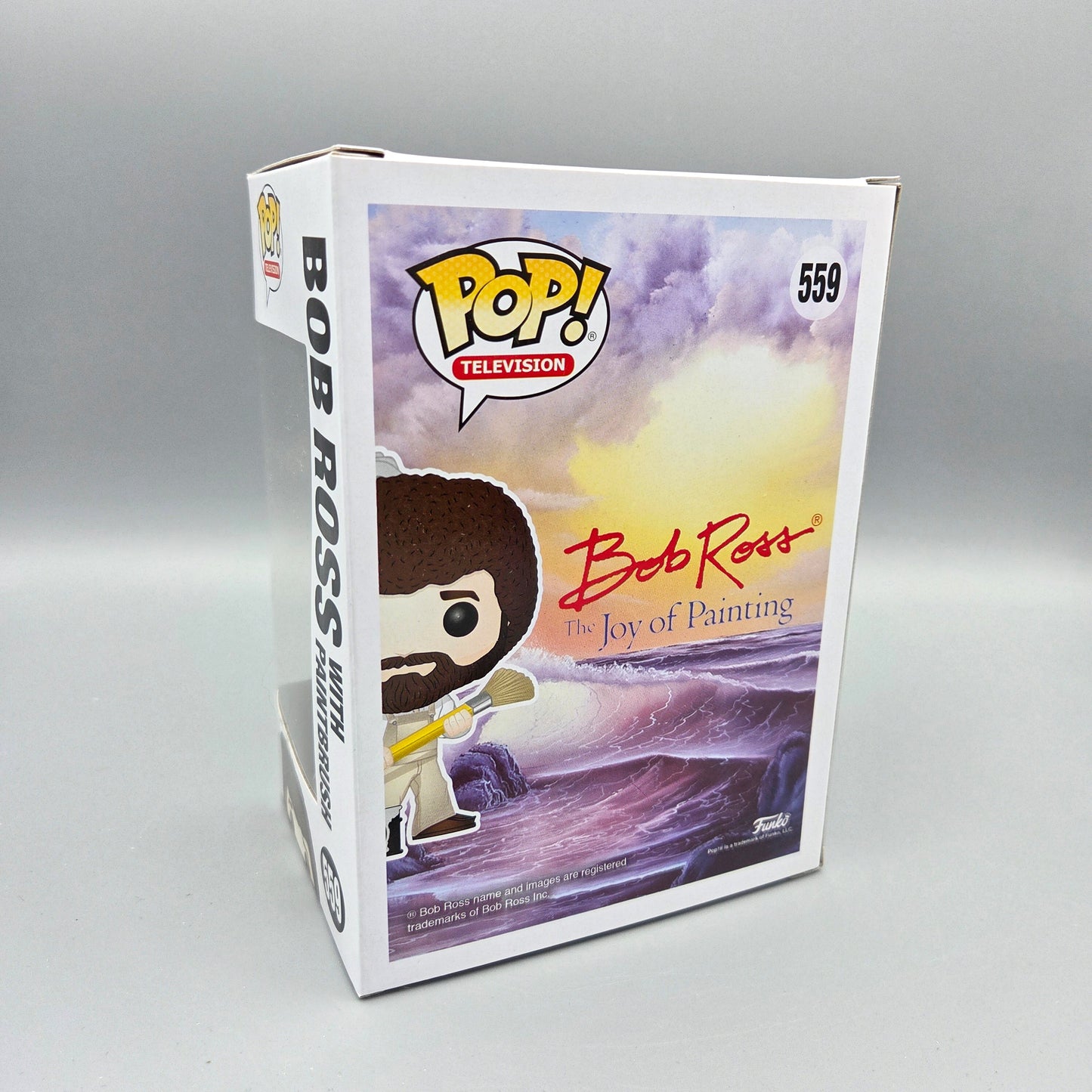 Funko Pop! Bob Ross - The Joy of Painting	#559 Bob Ross with Paintbrush		Television	Vinylfigur
