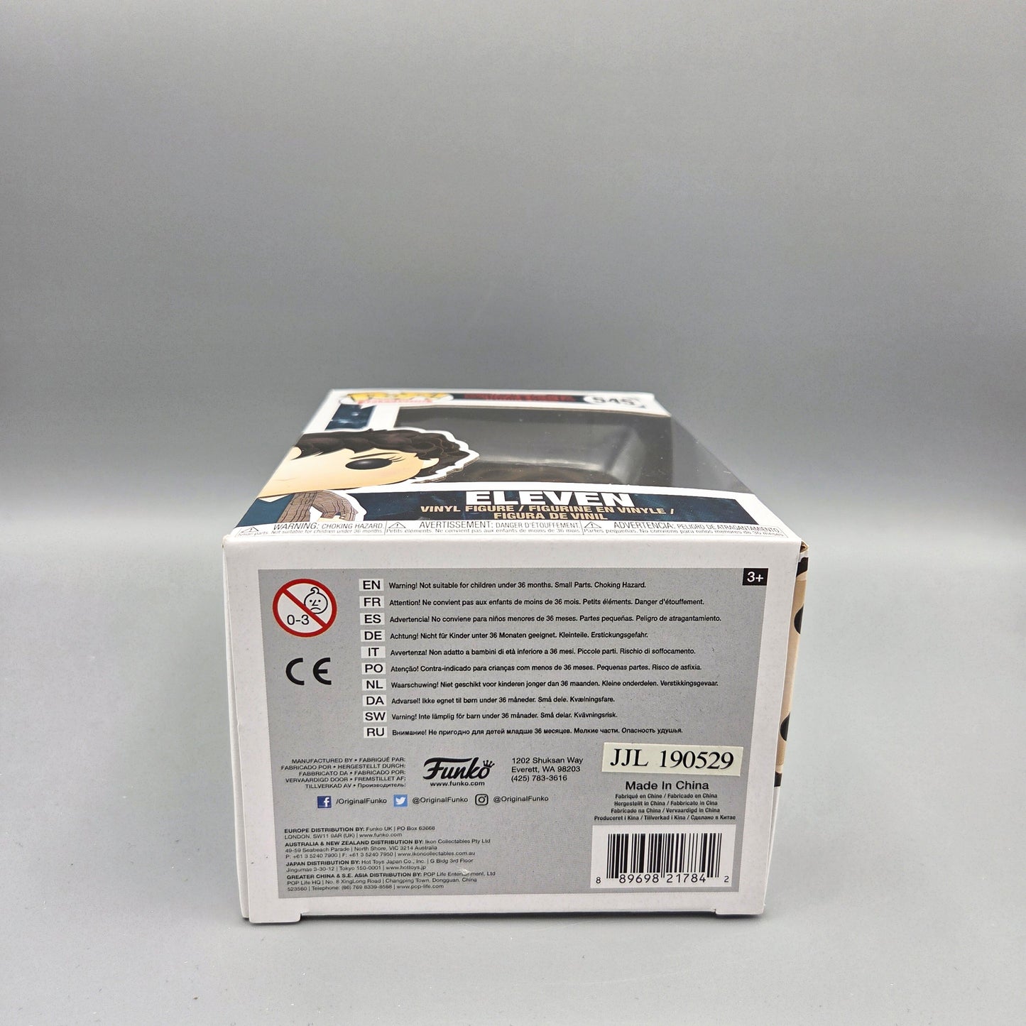 Funko Pop! Stranger Things	#545 Eleven		Television	Vinylfigur