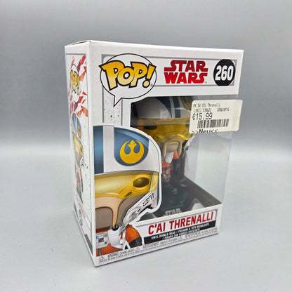 Funko Pop! Star Wars	#260 C'ai Threnalli		-	Vinylfigur