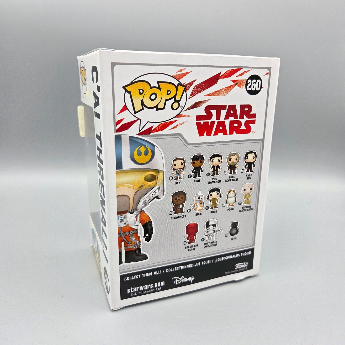 Funko Pop! Star Wars	#260 C'ai Threnalli		-	Vinylfigur