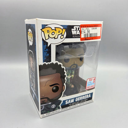 Funko Pop! Star Wars	#177 Saw Gerrera	2017 Fall Convention	-	Vinylfigur