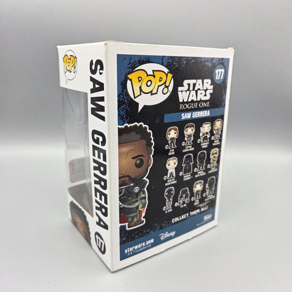 Funko Pop! Star Wars	#177 Saw Gerrera	2017 Fall Convention	-	Vinylfigur