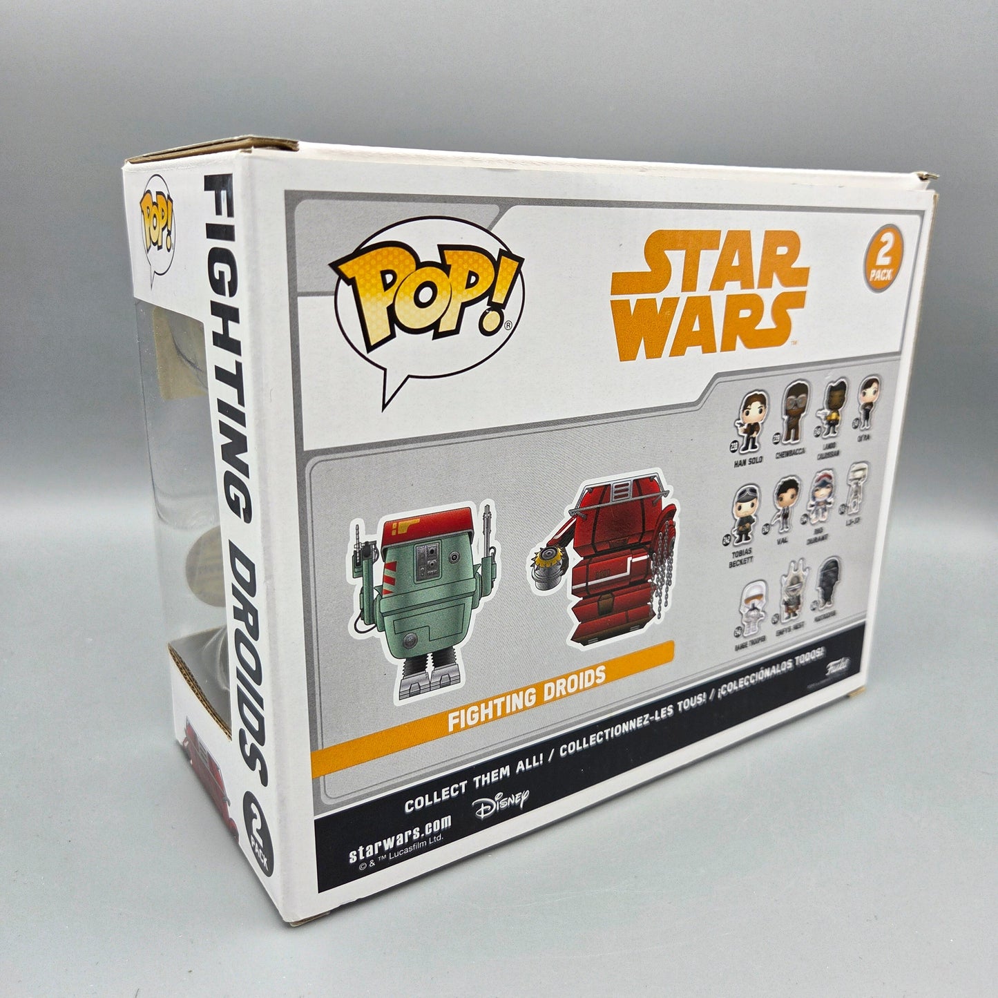Funko Pop! Star Wars	2 Pack: Fighting Droids	Exclusive	-	Vinylfigur