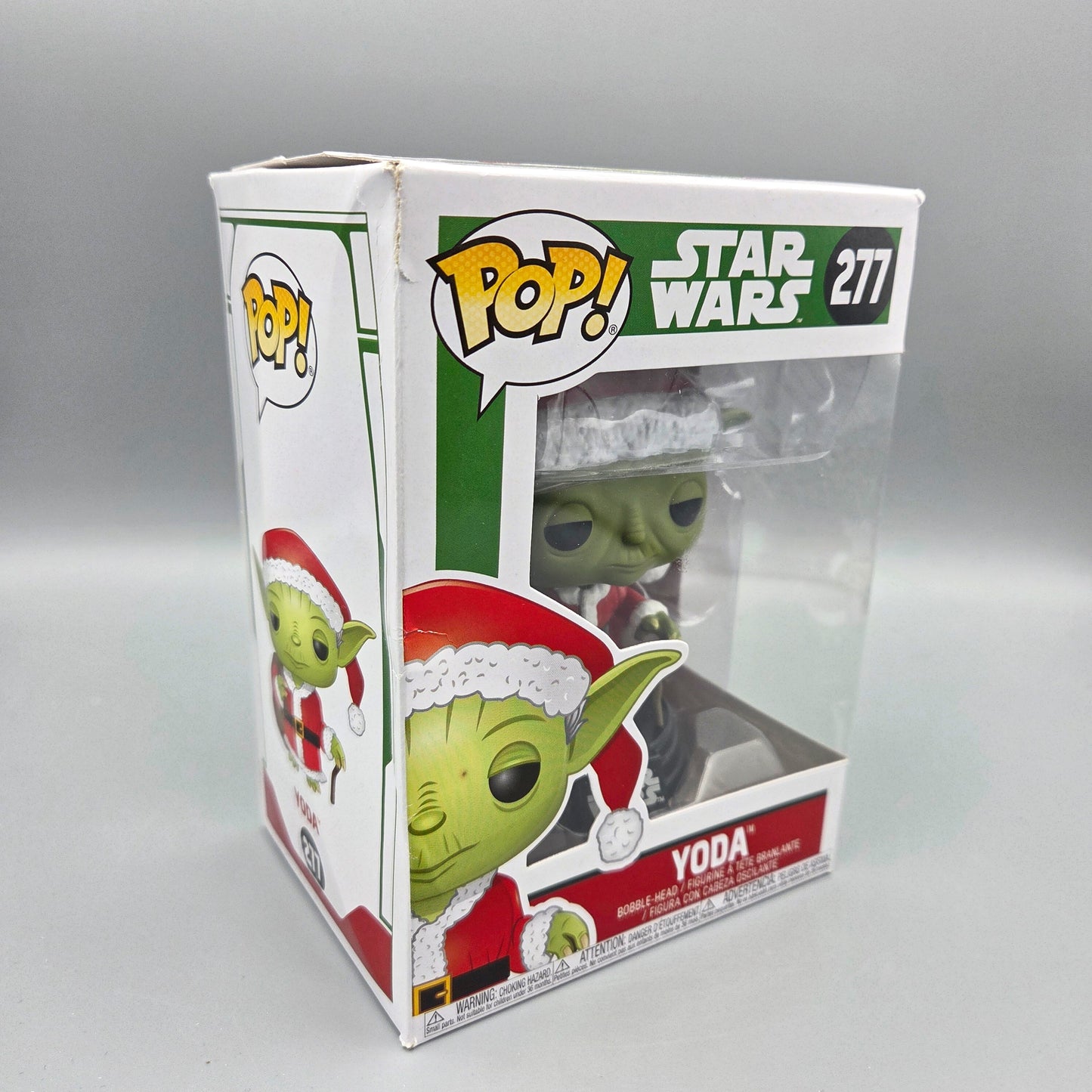 Funko Pop! Star Wars	#277 Yoda (Santa)		-	Vinylfigur