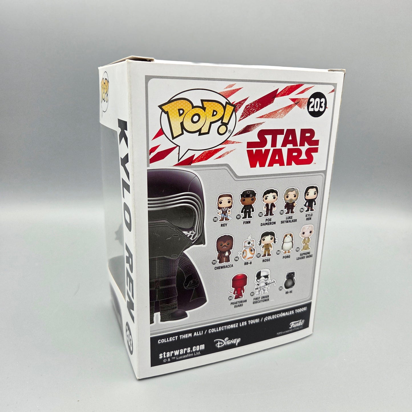 Funko Pop! Star Wars	#203 Kylo Ren	Exclusive	-	Vinylfigur
