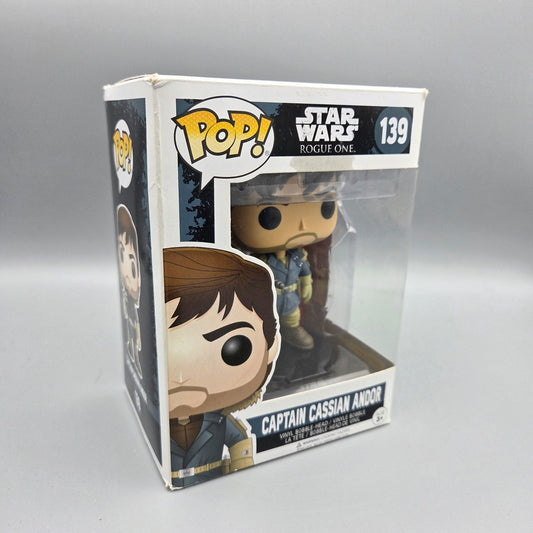 Funko Pop! Star Wars - Rogue One	#139 Captain Cassian Andor		-	Vinylfigur