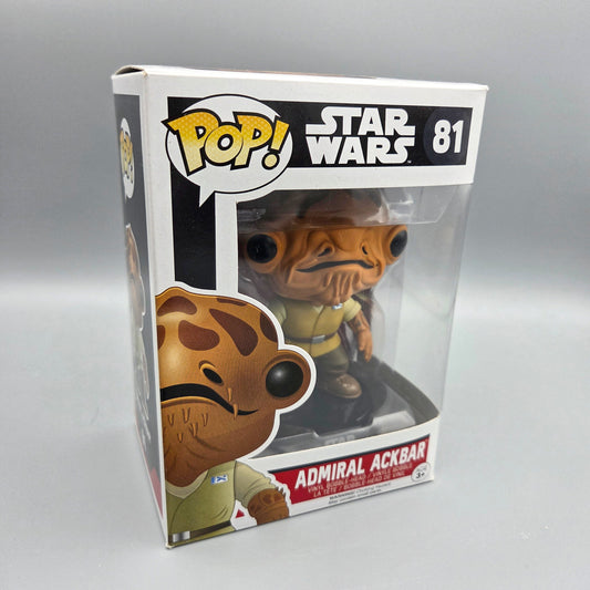 Funko Pop! Star Wars #81 Admiral Ackbar		-	Vinylfigur