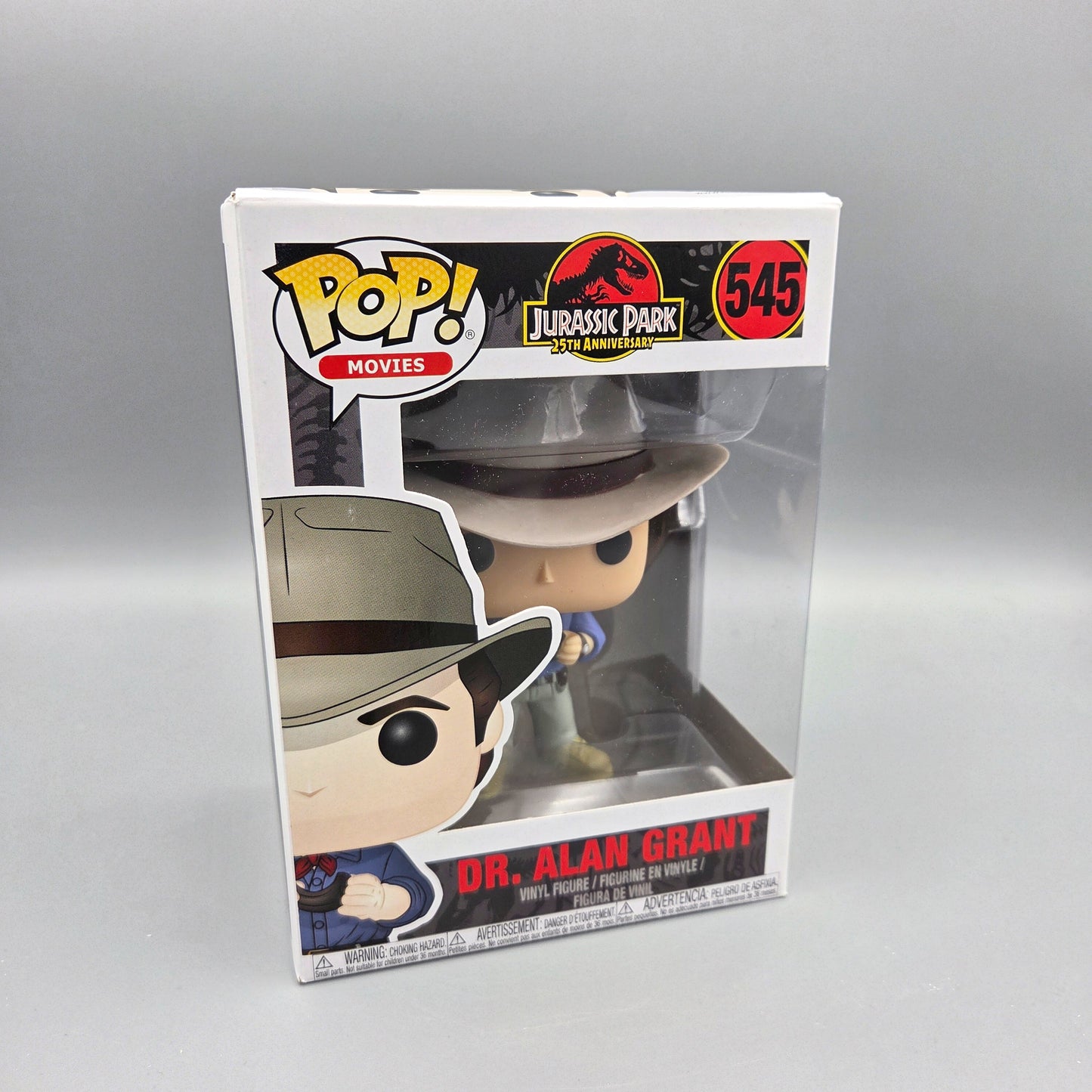 Funko Pop! Jurassic Park	#545 Dr. Alan Grant		Movies	Vinylfigur