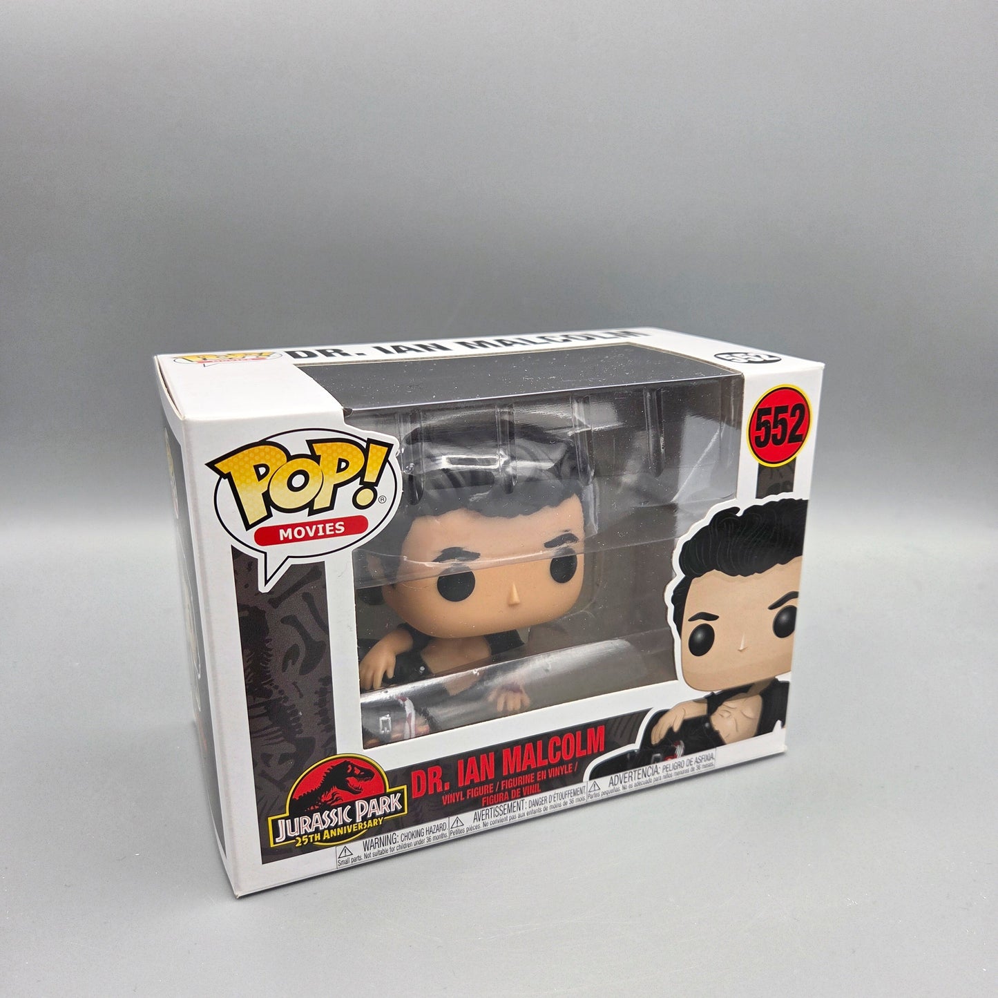 Funko Pop! Jurassic Park	#552 Dr. Ian Malcom		Movies	Vinylfigur