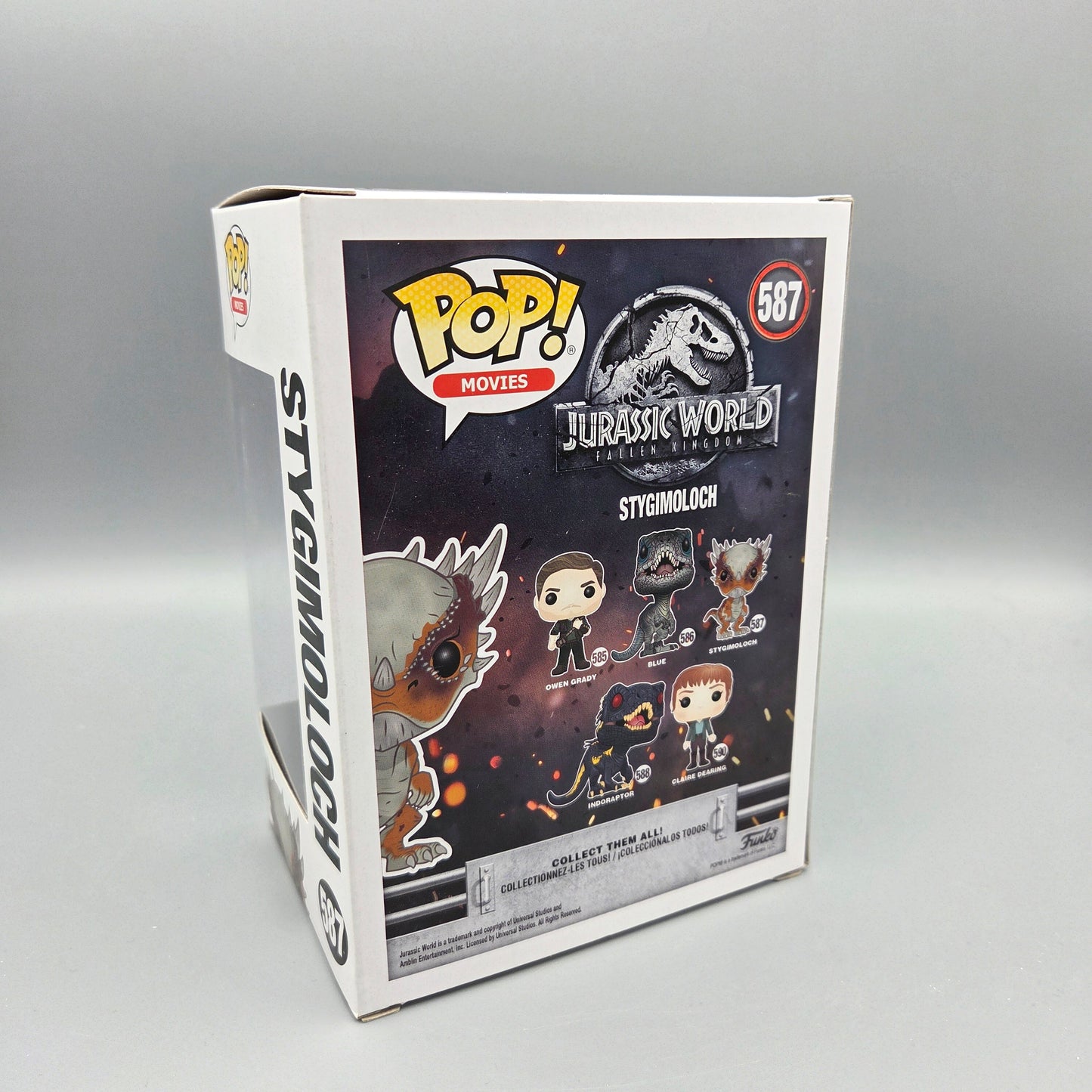 Funko Pop! Jurassic World	#587 Stygimoloch		Movies	Vinylfigur