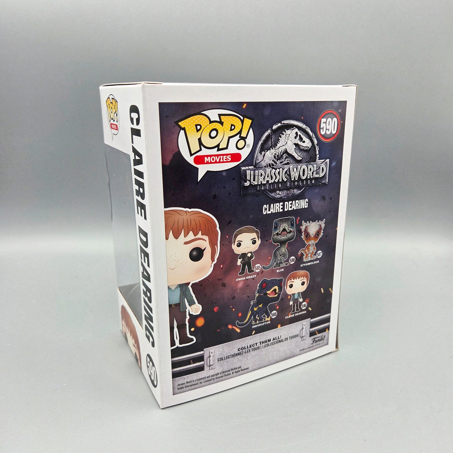 Funko Pop! Jurassic World	#590 Claire Dearing		Movies	Vinylfigur