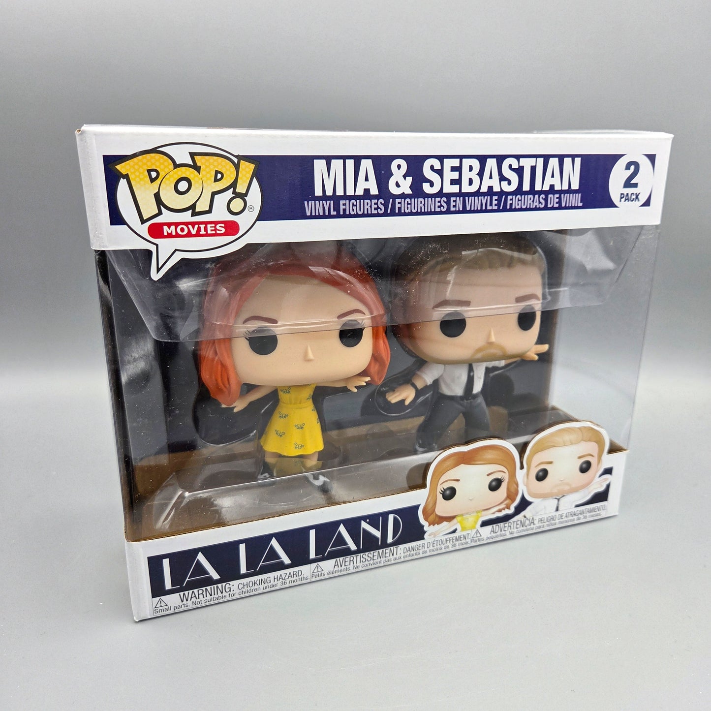 Funko Pop! La La Land	2 Pack: Mia & Sebastian		Movies	Vinylfigur