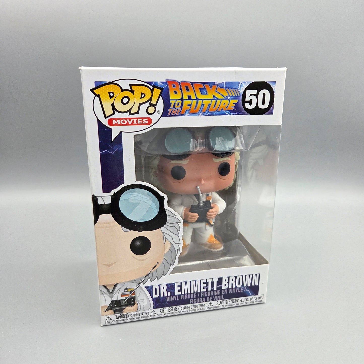 Funko Pop! Zurück in die Zukunft	#50 Dr. Emmett Brown		Movies	Vinylfigur