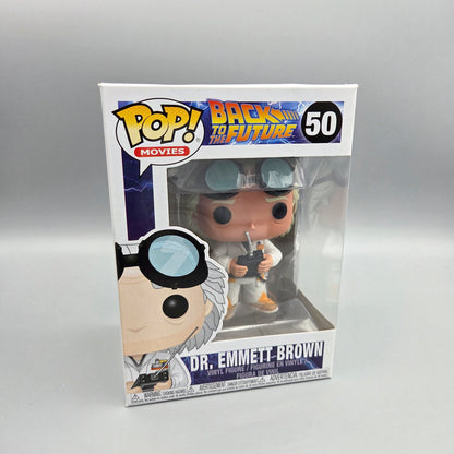 Funko Pop! Zurück in die Zukunft	#50 Dr. Emmett Brown		Movies	Vinylfigur
