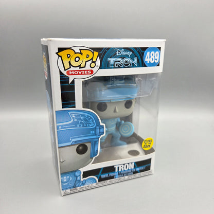 Funko Pop! Disney - Tron	#489 Tron	Glows in the Dark	Movies	Vinylfigur