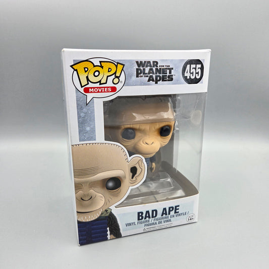 Funko Pop! Planet der Affen: Survival	#455 Bad Ape		Movies	Vinylfigur