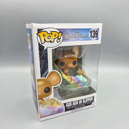Funko Pop! Cinderella	#139 Gus Gus in Slipper		Disney	Vinylfigur