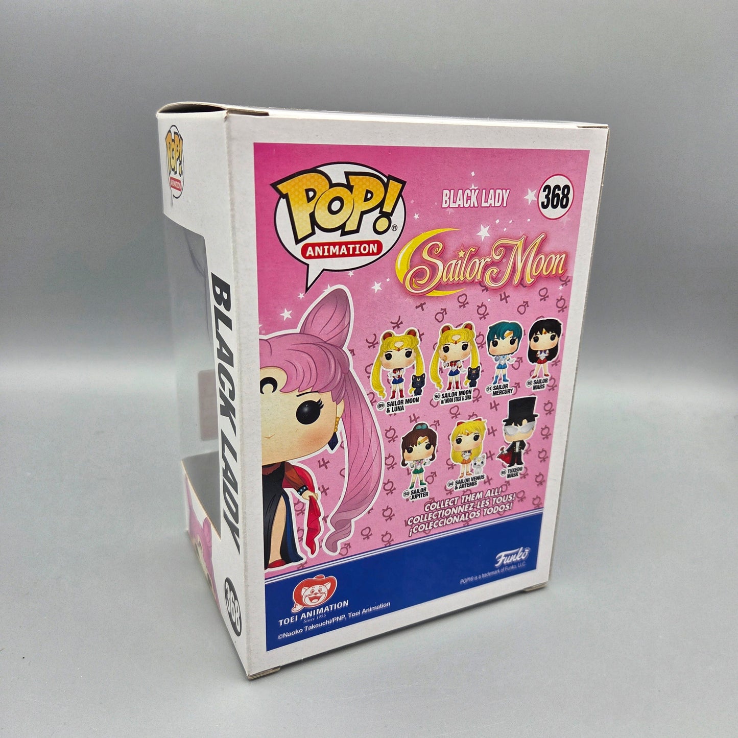 Funko Pop! Sailor Moon	#368 Black Lady	2018 Summer Convention	Animation	Vinylfigur