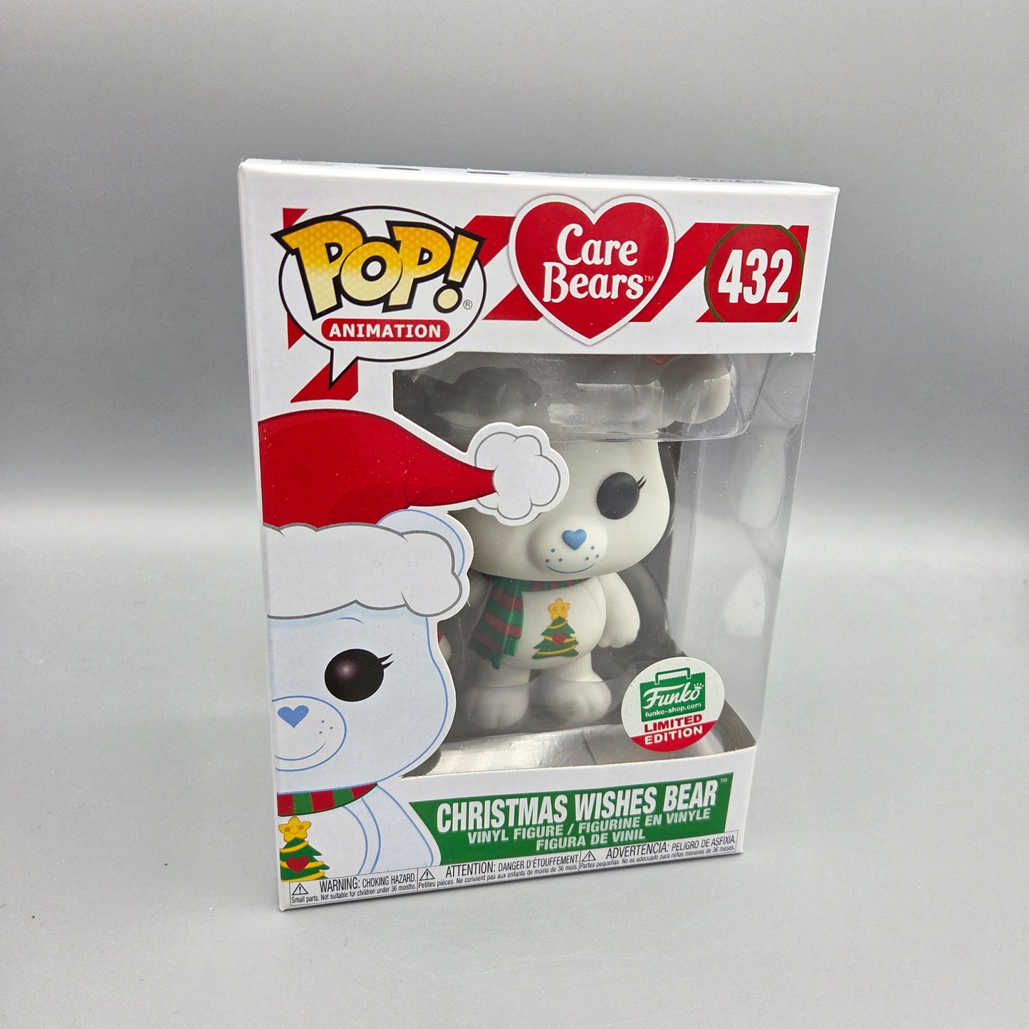 Funko Pop! Care Bears #432 Christmas Wishes Bear	Limited Edition	Animation	Vinylfigur