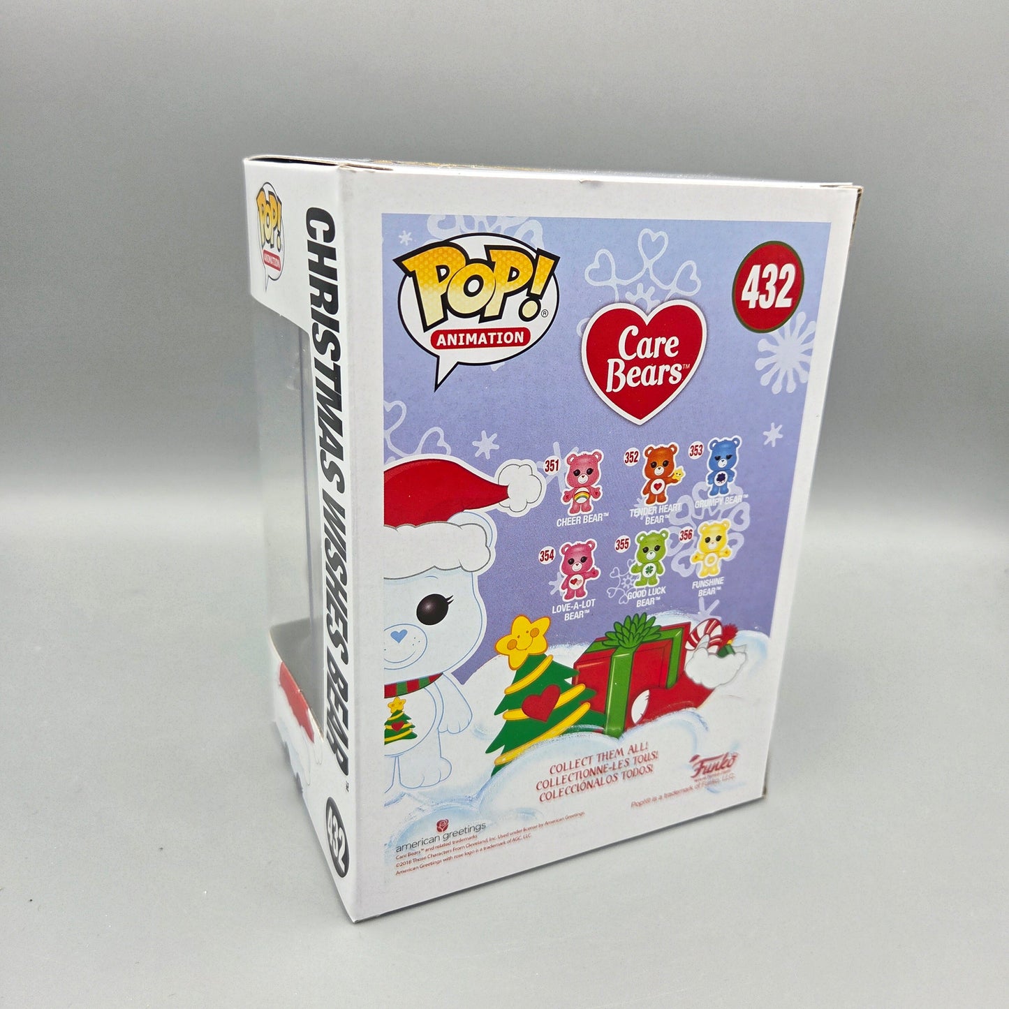 Funko Pop! Care Bears #432 Christmas Wishes Bear	Limited Edition	Animation	Vinylfigur