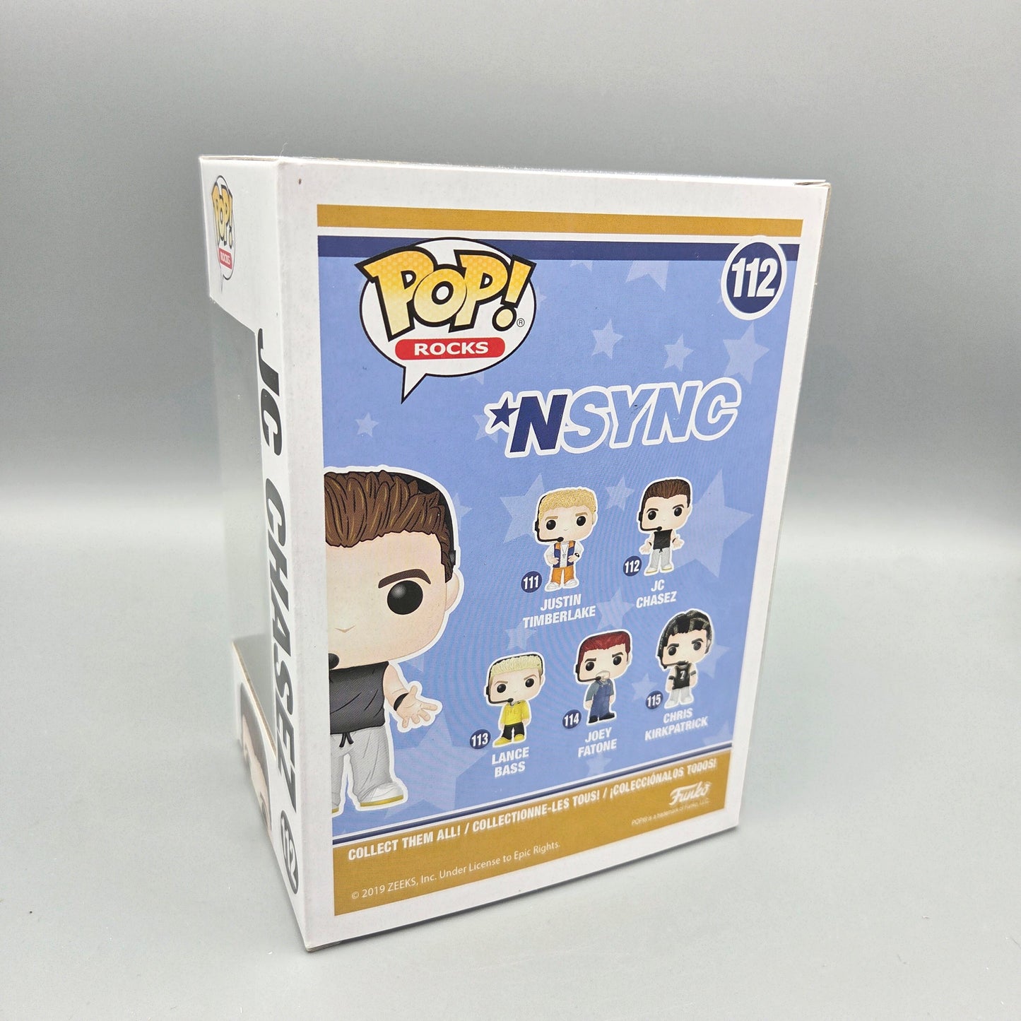 Funko Pop! Nsync	#112 JC Chasez		Rocks	Vinylfigur