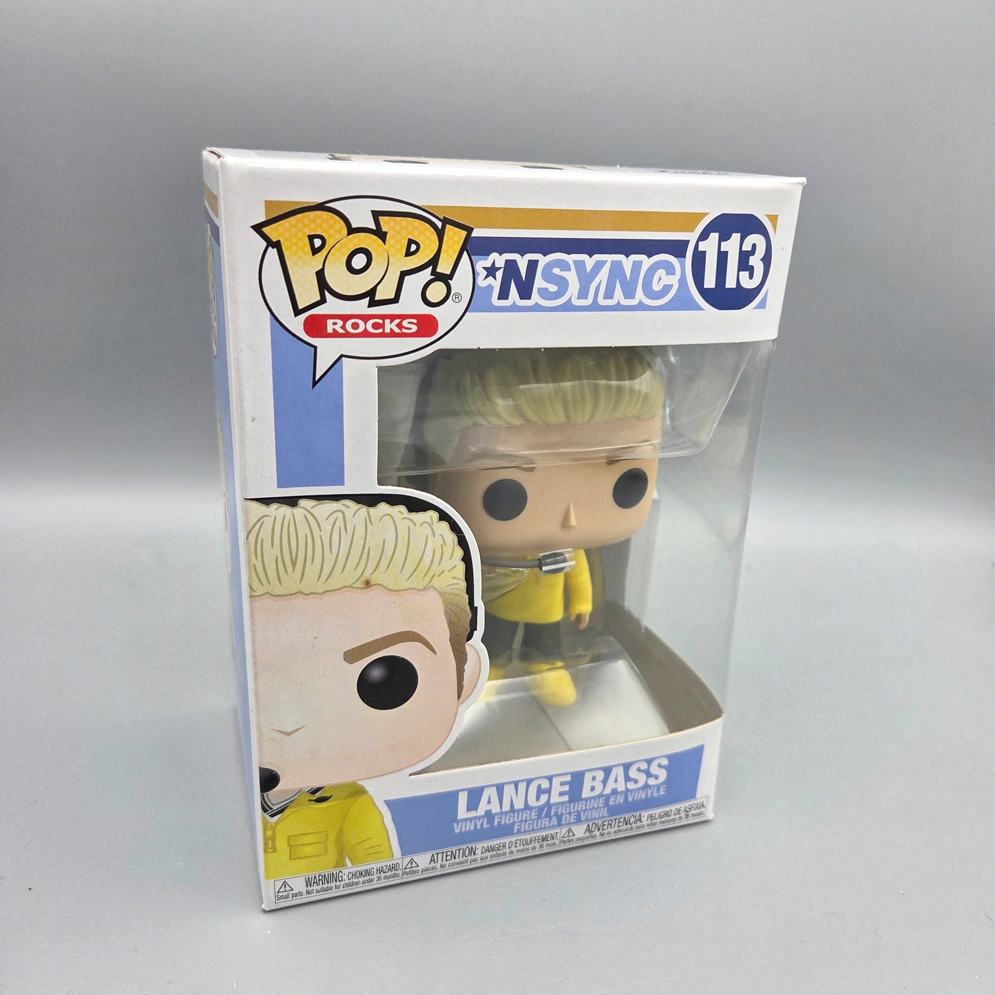 Funko Pop! Nsync	#113 Lance Bass		Rocks	Vinylfigur