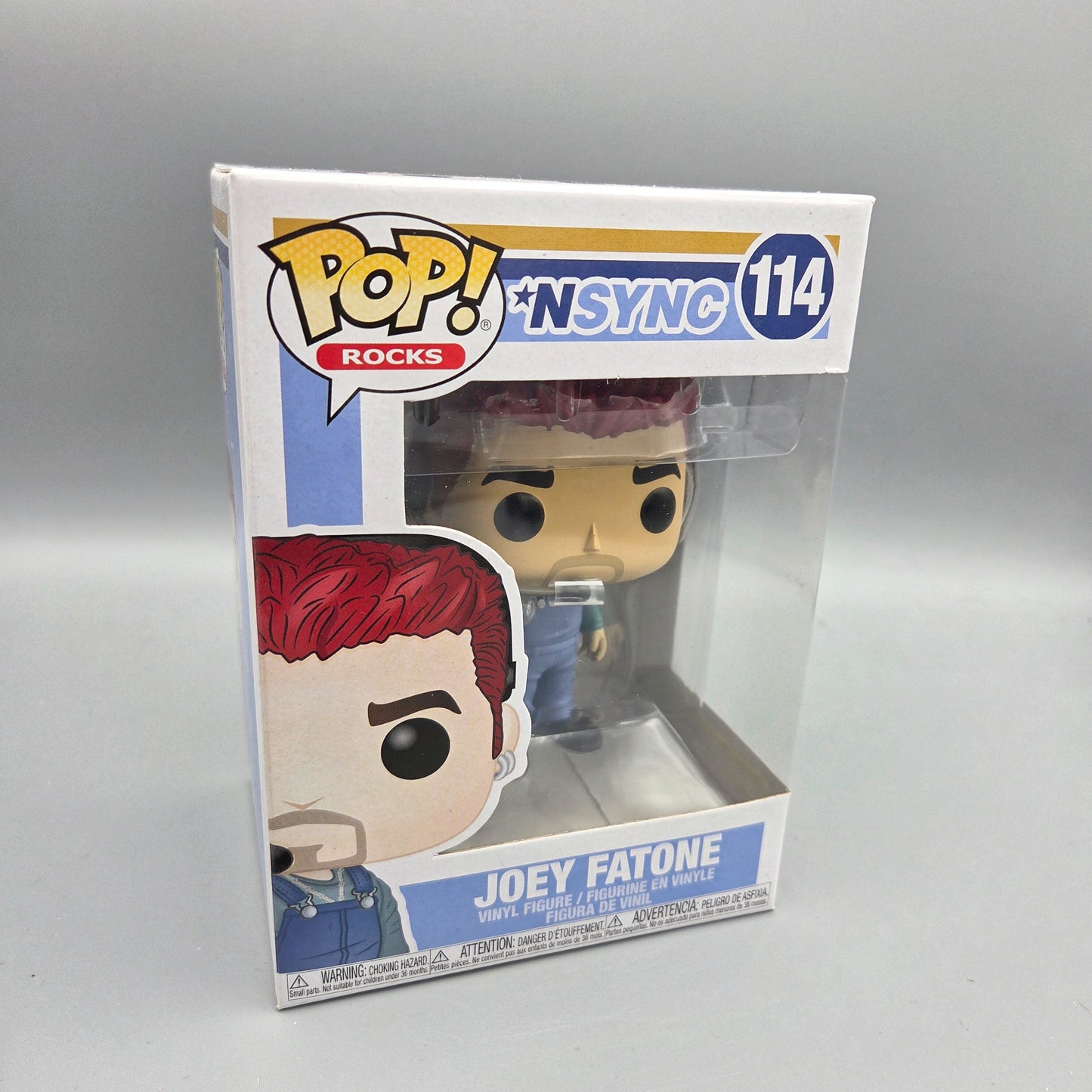 Funko Pop! Nsync	#114 Joey Fatone		Rocks	Vinylfigur