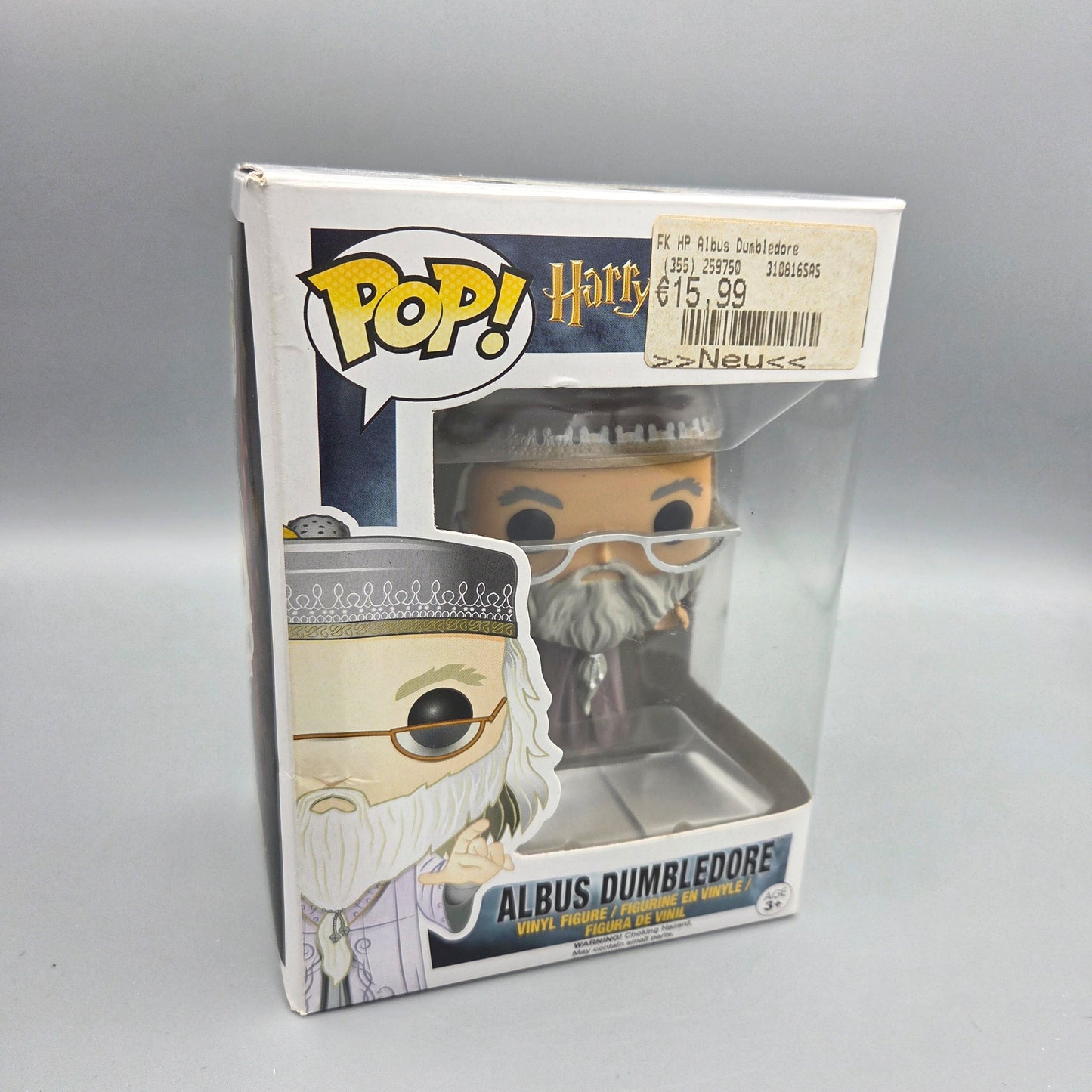 Funko Pop! Harry Potter	#15 Albus Dumbledore		-	Vinylfigur