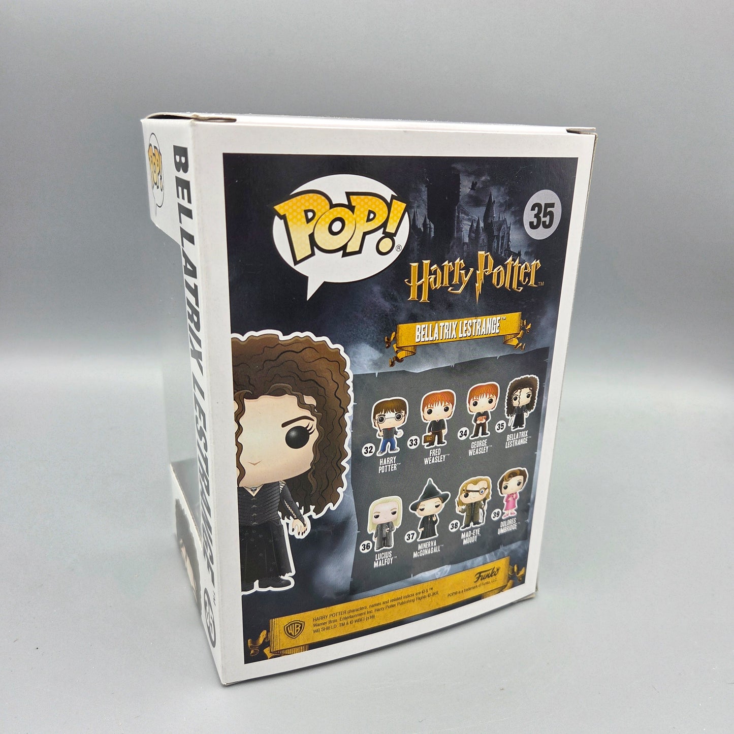 Funko Pop! Harry Potter	#35 Bellatrix Lestrange		-	Vinylfigur