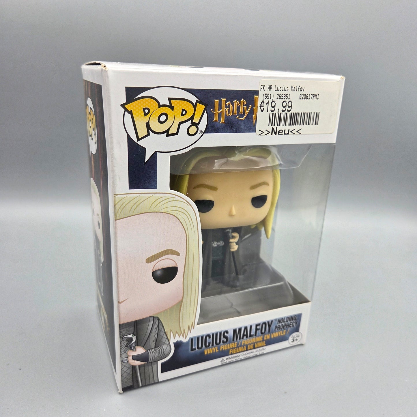 Funko Pop! Harry Potter	#40 Lucius Malfoy holding Prophecy		-	Vinylfigur