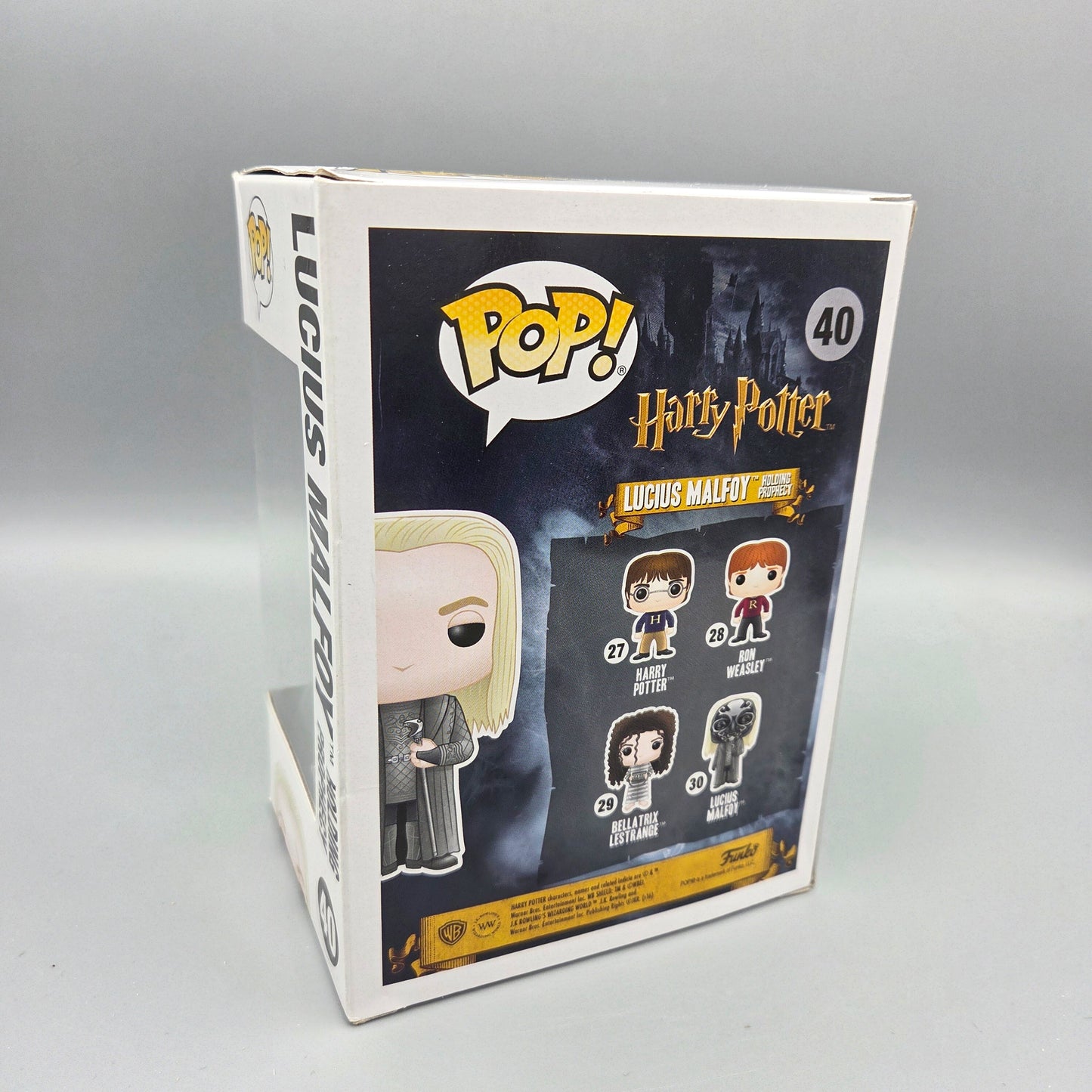 Funko Pop! Harry Potter	#40 Lucius Malfoy holding Prophecy		-	Vinylfigur