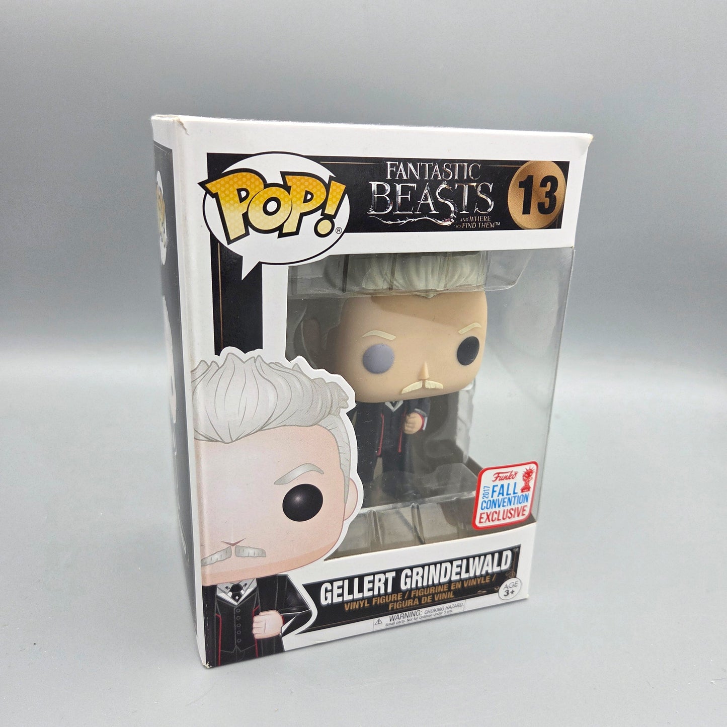Funko Pop! Fantastic Beasts	#13 Gellert Grindelwald	2017 Fall Convention	-	Vinylfigur