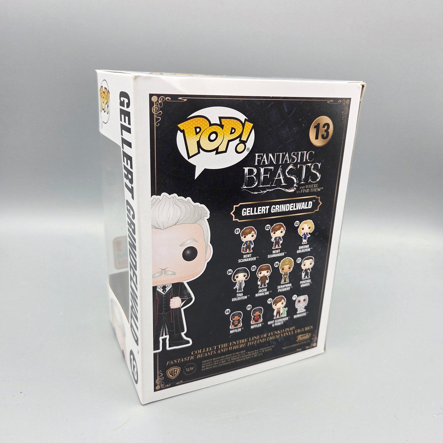 Funko Pop! Fantastic Beasts	#13 Gellert Grindelwald	2017 Fall Convention	-	Vinylfigur
