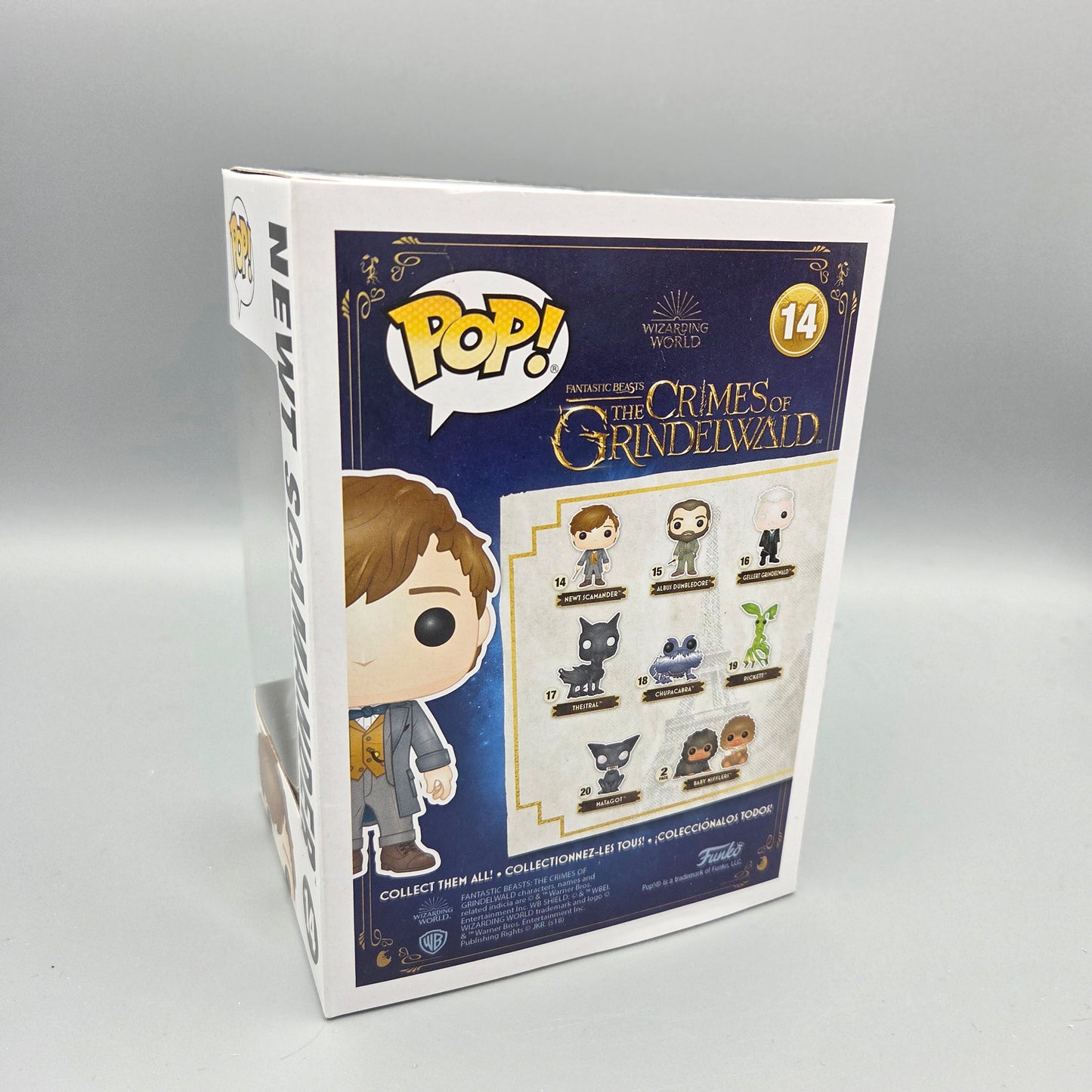 Funko Pop! The Crimes of Grindelwald	#14 Newt Scamander		-	Vinylfigur