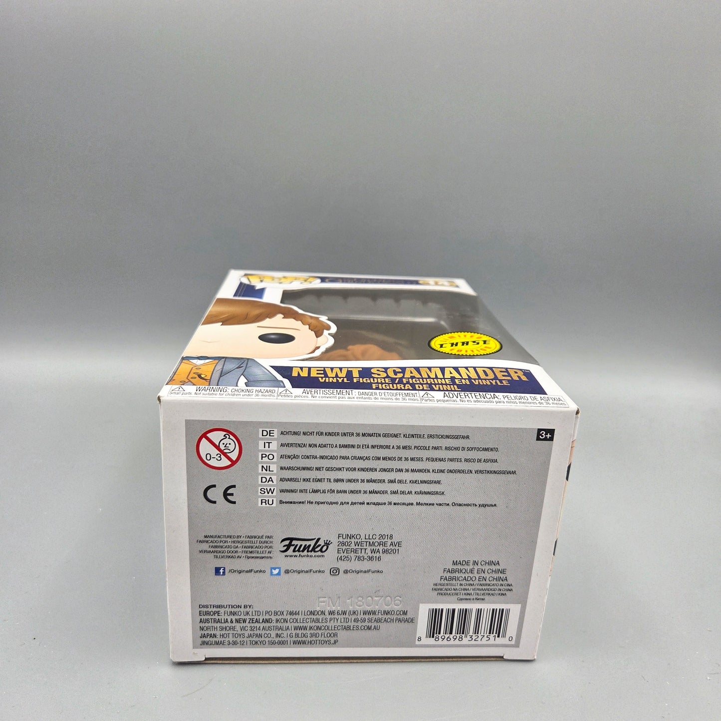 Funko Pop! The Crimes of Grindelwald	#14 Newt Scamander Chase	-	Vinylfigur