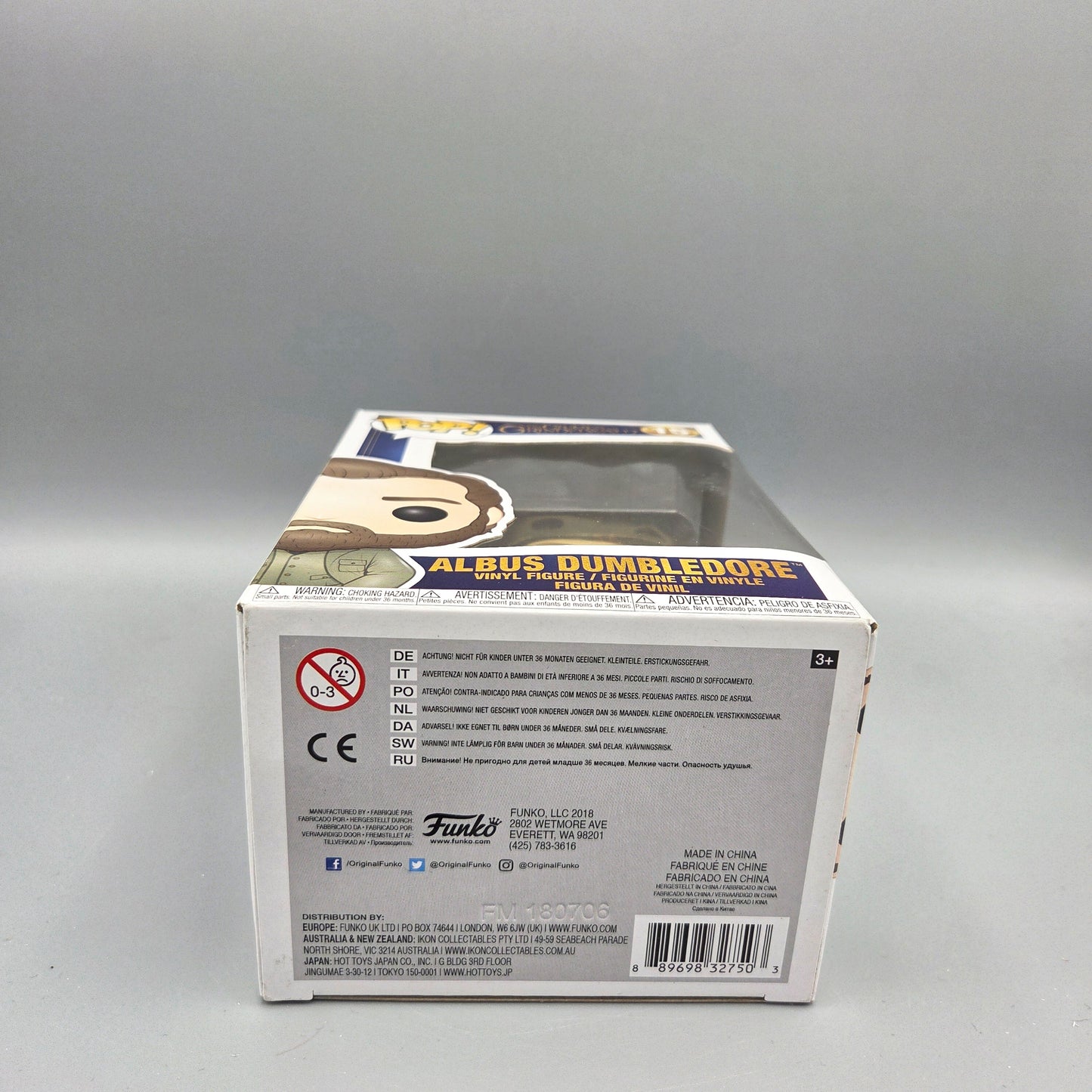 Funko Pop! The Crimes of Grindelwald	#15 Albus Dumbledore		-	Vinylfigur